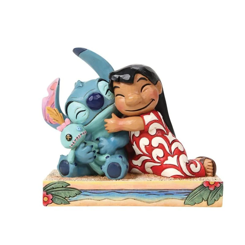 Disney Traditions Lilo, Stitch and Scrump Figurine by Jim Shore - Image 2
