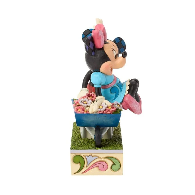 Disney Traditions Mickey and Minnie Wheelbarrow Figurine by Jim Shore - Image 8