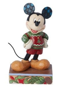 Disney Traditions Mickey Mouse Christmas Sweater Figurine by Jim Shore 6015002