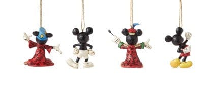 Disney Traditions Mickey Mouse Hanging Ornaments Set of 4 by Jim Shore 6013565 - Image 2