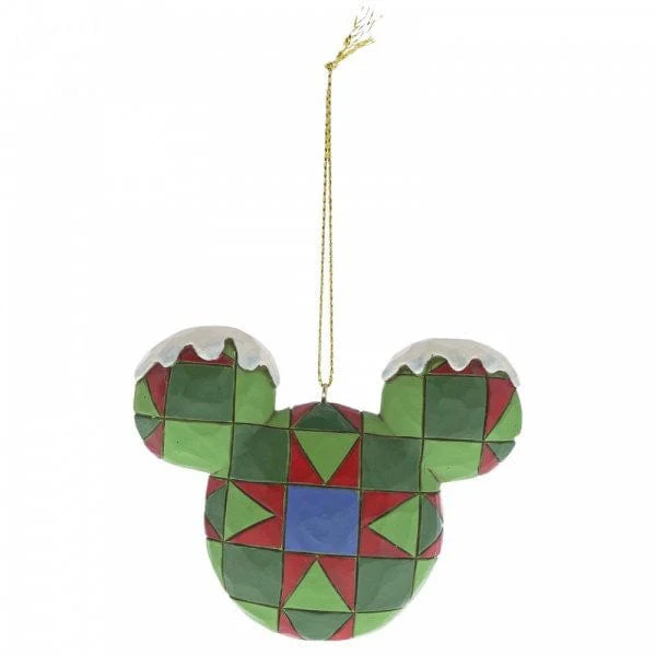 Disney Traditions Mickey Mouse Head Hanging Ornament Set A29543 - Image 2