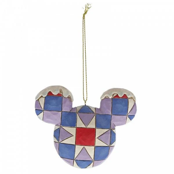 Disney Traditions Mickey Mouse Head Hanging Ornament Set A29543 - Image 3