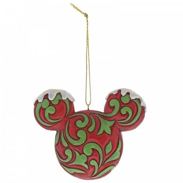 Disney Traditions Mickey Mouse Head Hanging Ornament Set A29543 - Image 4