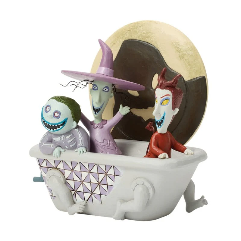 Disney Traditions Mischief Makers (Lock, Shock and Barrel with Oogie) Figurine By Jim Shore 6017935 - Image 2
