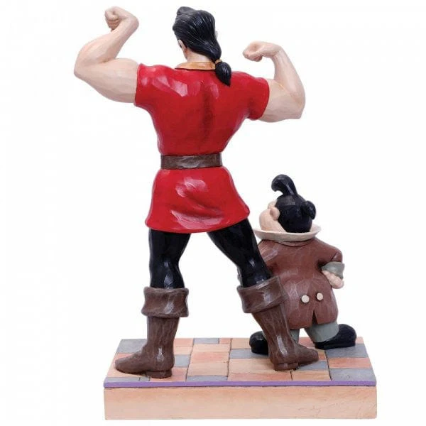 Disney Traditions Muscle-Bound Menace - Gaston and Lefou Figurine 6005969 - Image 4