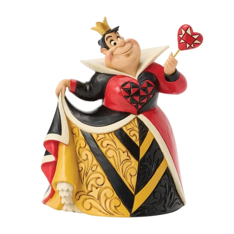 Disney Traditions Off With Their Heads! Queen of Hearts Figurine By Jim Shore