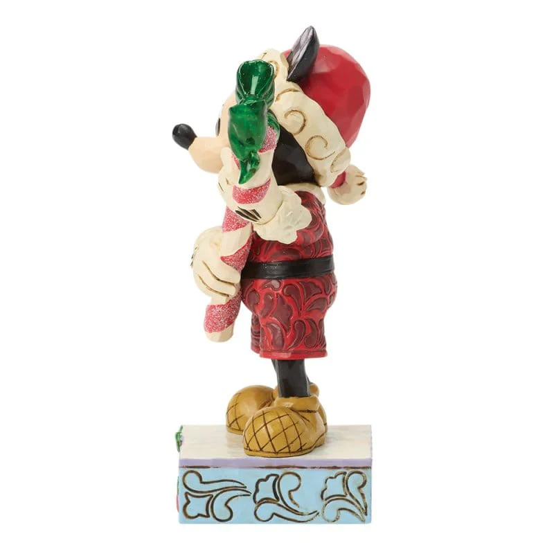 Disney Traditions Peppermint Magic (Mickey with Candy Cane) Figurine By Jim Shore 6018711 - Image 4