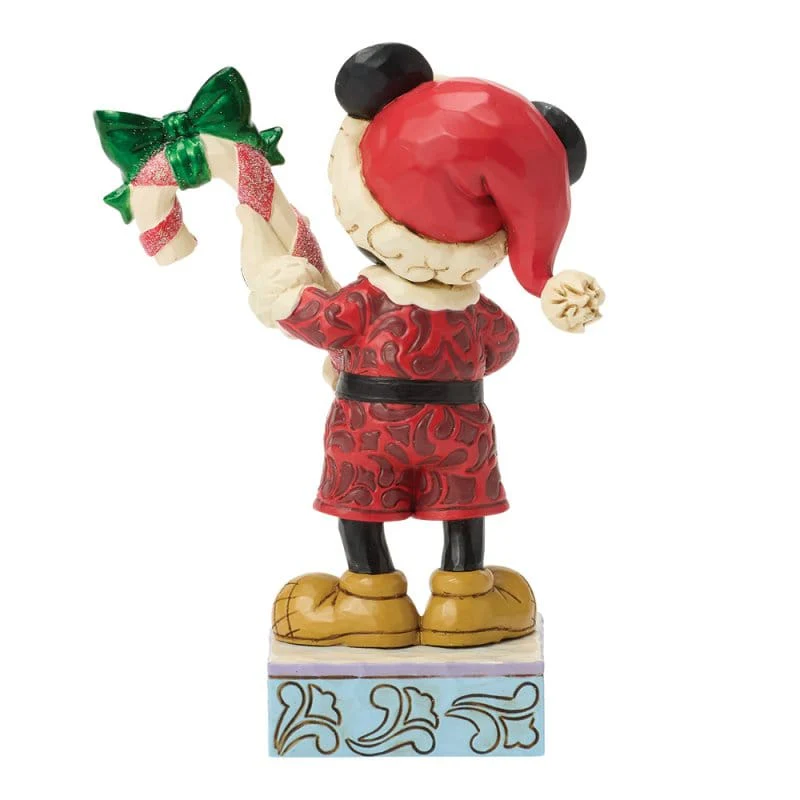 Disney Traditions Peppermint Magic (Mickey with Candy Cane) Figurine By Jim Shore 6018711 - Image 5
