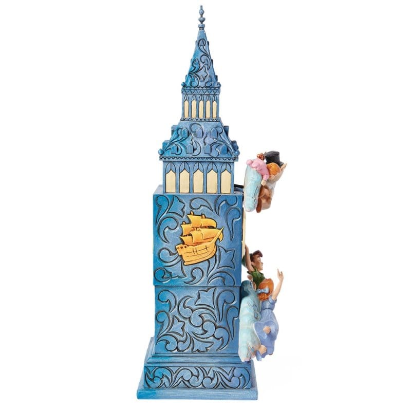 Disney Traditions Peter Pan’s Clock Figurine by Jim Shore 6015025 - Image 3