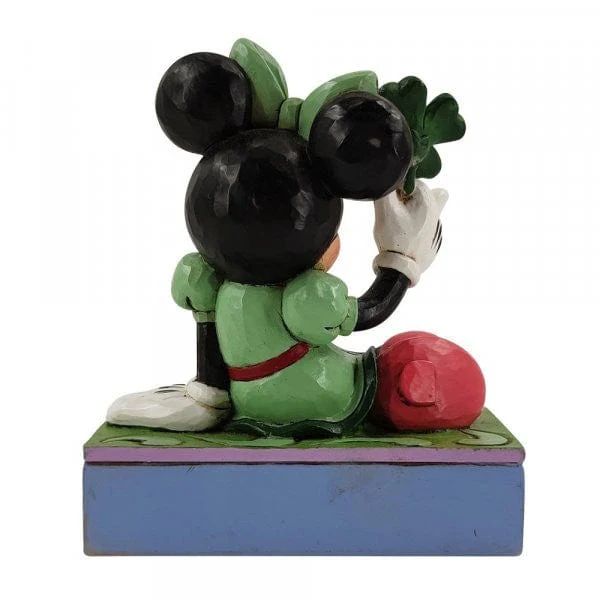 Disney Traditions St. Patrick's Minnie Mouse Personality Pose Figurine 6010109 - Image 2