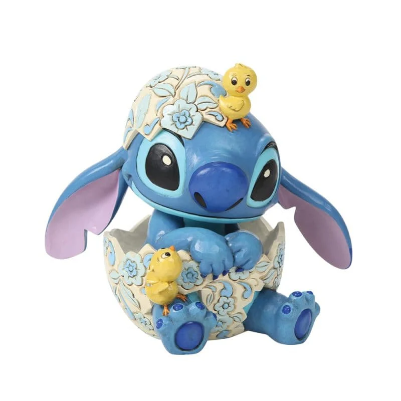 Disney Traditions Stitch Egg With Chicks Lilo & Stitch Figurine By Jim Shore - Image 6