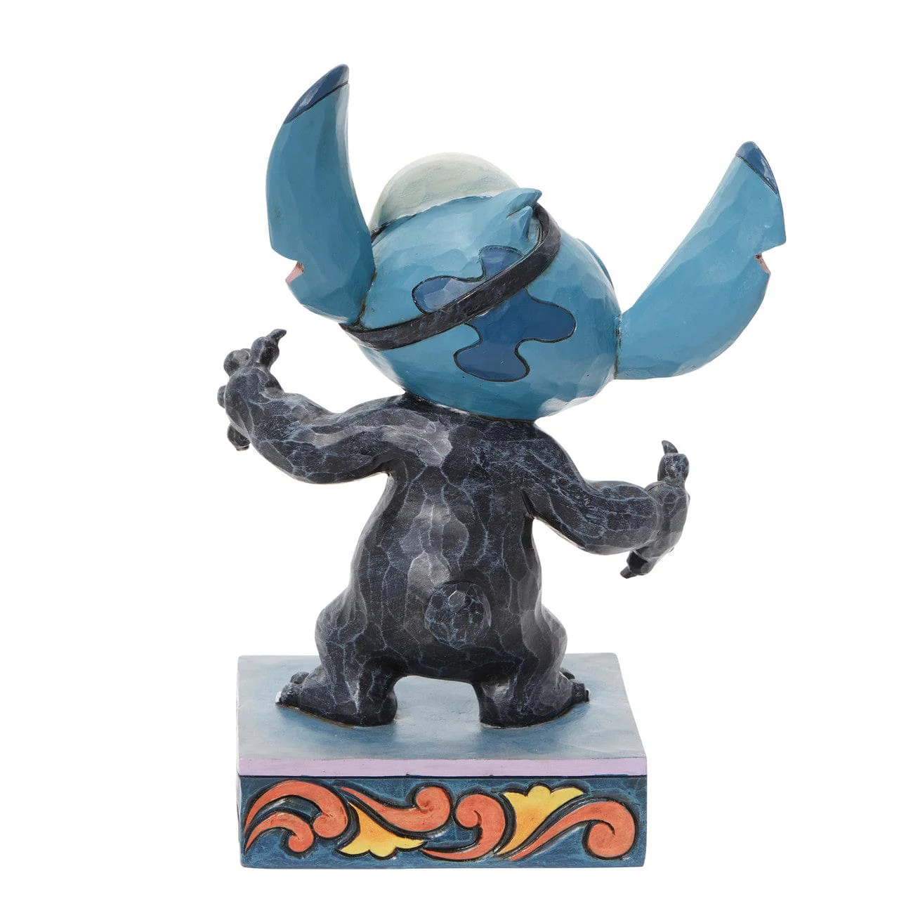 Disney Traditions Stitch Glow in the Dark Skeleton Figurine By Jim Shore 6013053 - Image 2