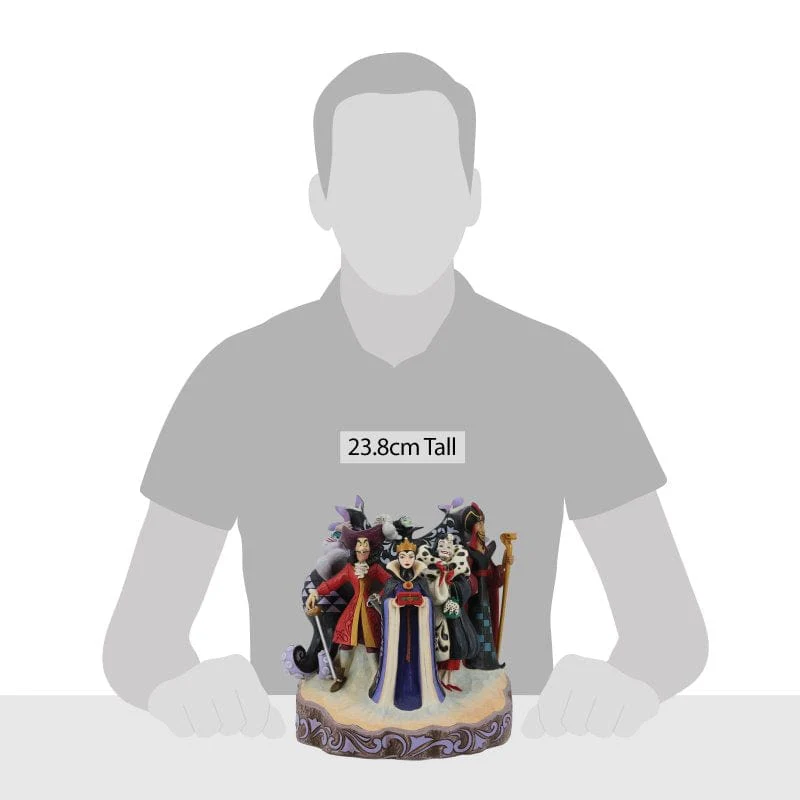 Disney Traditions Villains Carved by Heart By Jim Shore 6010880 - Image 5