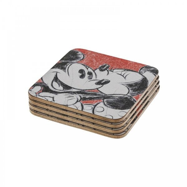 Disney True Love Mickey & Minnie Mouse Coaster Set of 4 A31832 - Image 3