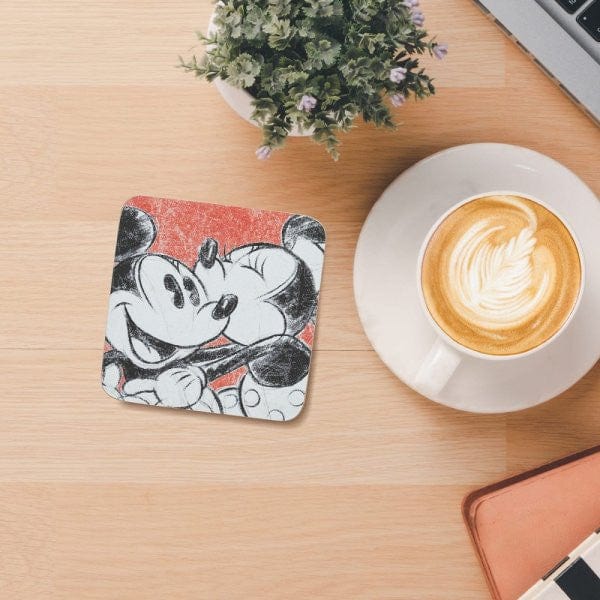 Disney True Love Mickey & Minnie Mouse Coaster Set of 4 A31832 - Image 4