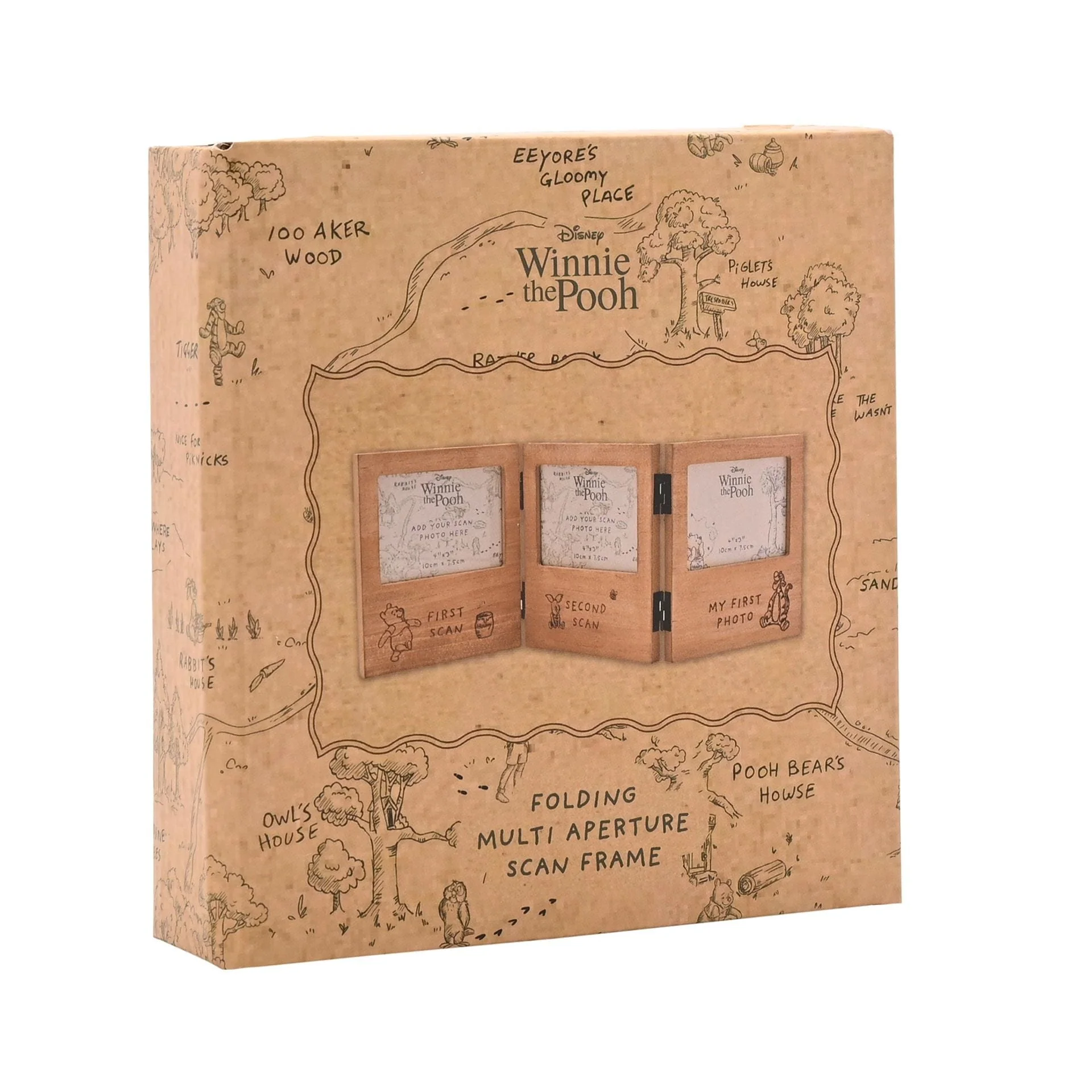 Disney Winnie The Pooh Folding Multi Aperture Scan Frame - Image 5