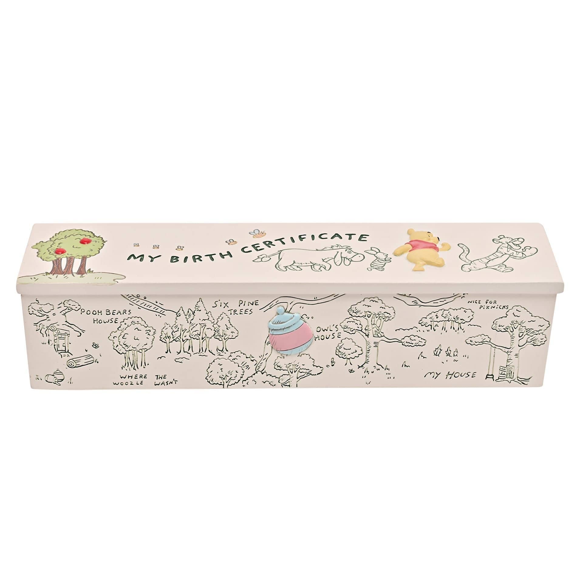 Disney Winnie The Pooh & Friends Birth Certificate Tube - Image 2