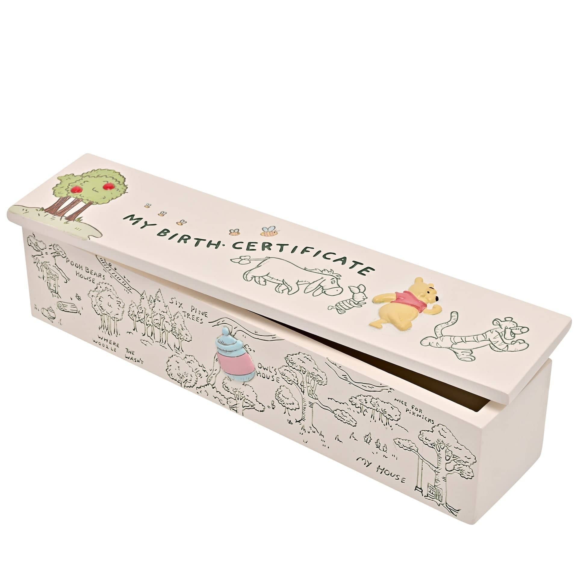 Disney Winnie The Pooh & Friends Birth Certificate Tube - Image 4