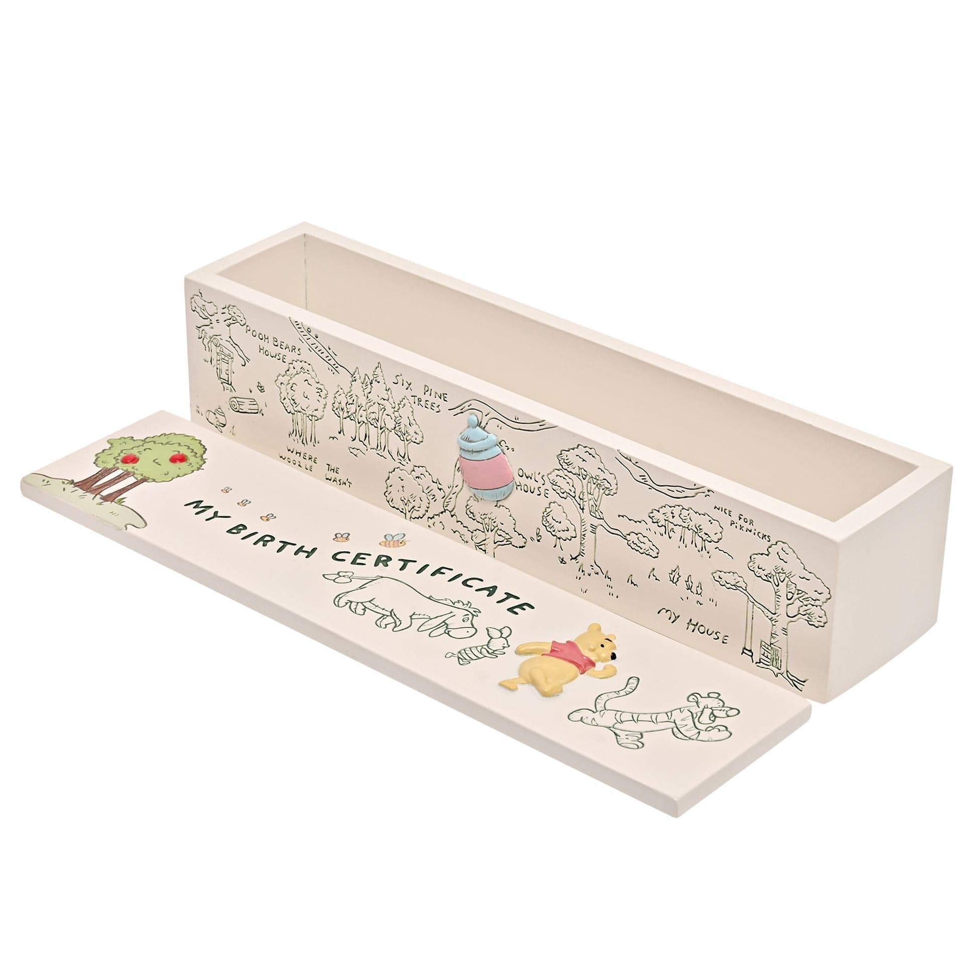 Disney Winnie The Pooh & Friends Birth Certificate Tube - Image 5