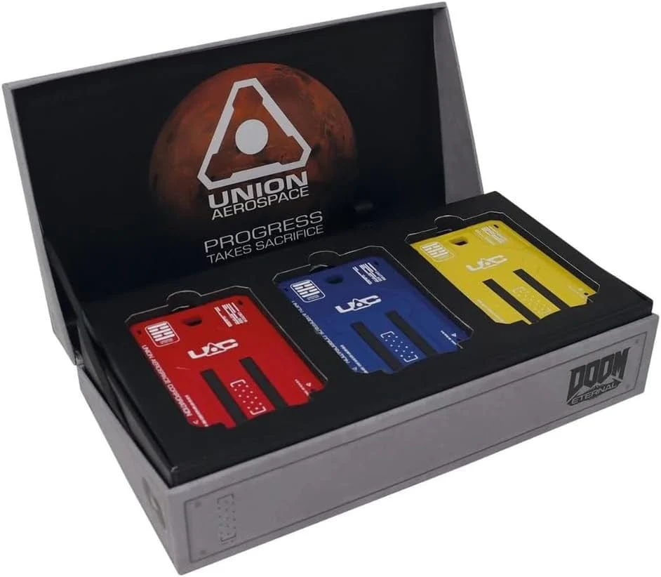 Doom Limited Edition UAC keycard Replica Collection - Image 3