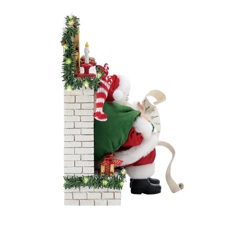 Down the Chimney Figurine Possible Dreams by Department 56 6017642 - Image 2