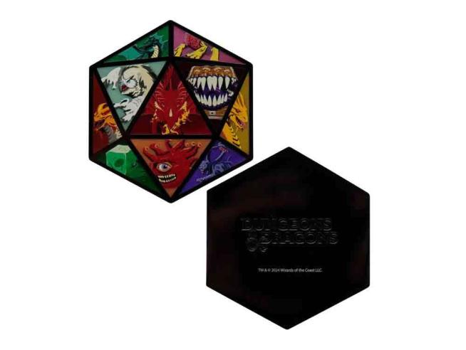 Dungeons & Dragons D20 Metal Medallion - Image 3