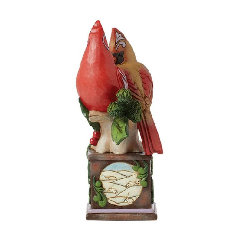 Heartwood Creek By Jim Shore Faith, Joy and Hope (Cardinals On A Pedestal) Figurine 6015523 - Image 2