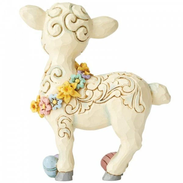 Heartwood Creek By Jim Shore Lamb With Easter Eggs Easter Figurine 6006231 - Image 2