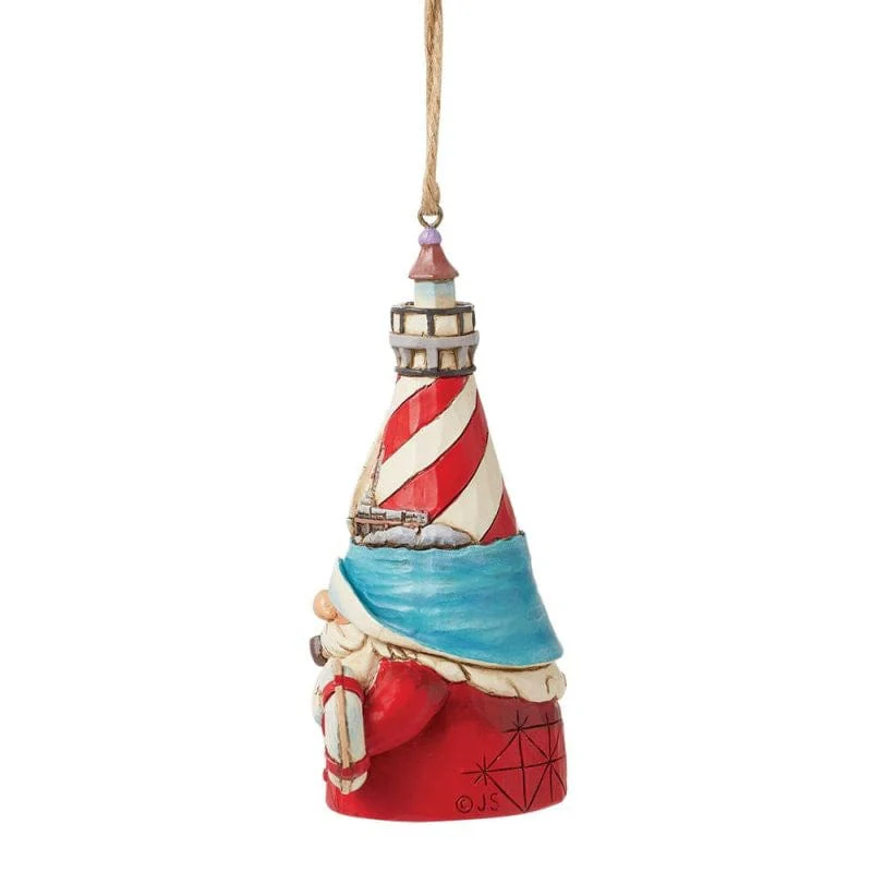 Heartwood Creek By Jim Shore Let Lighthouse Gnome Hanging Ornament Figurine 6016521 - Image 2