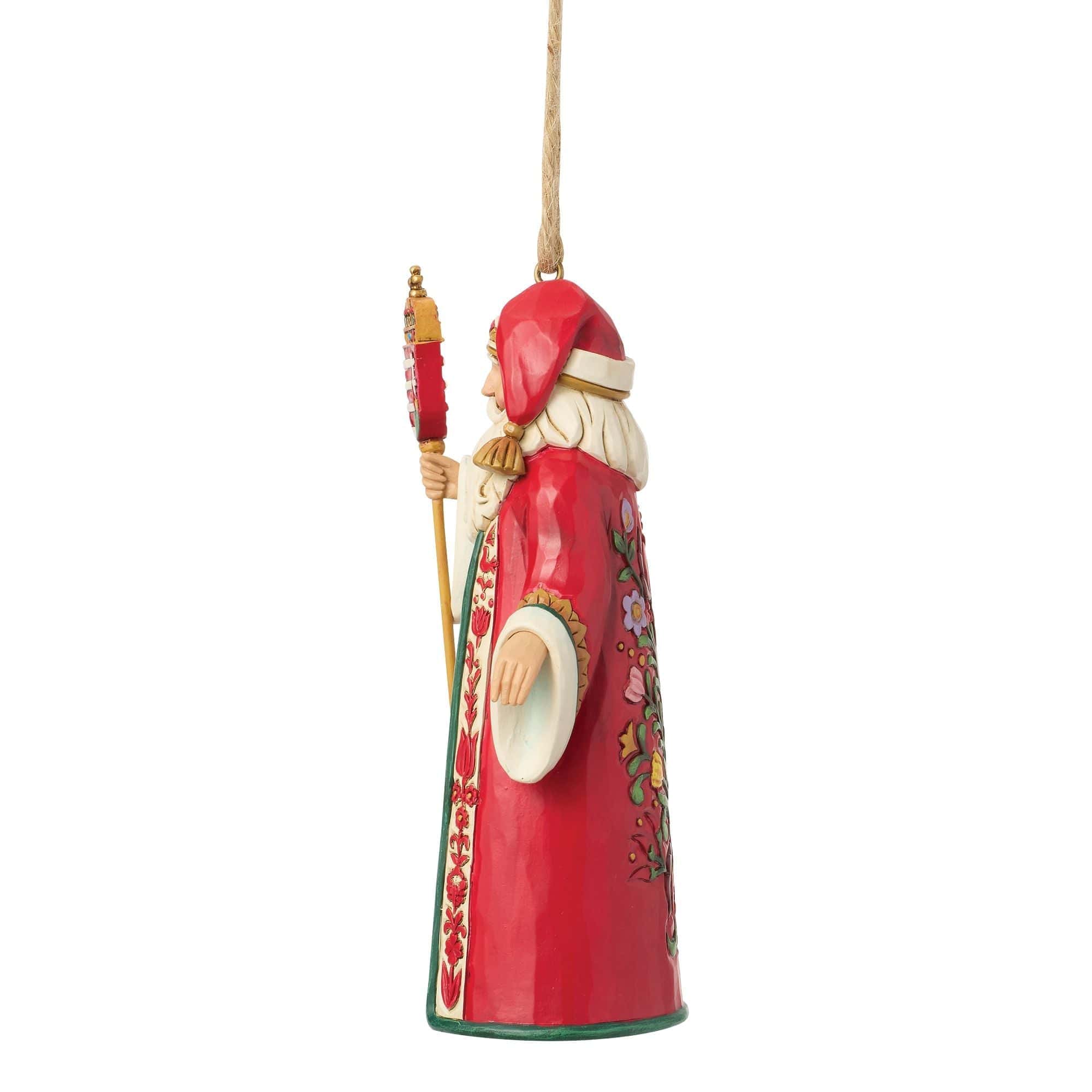 Heartwood Creek Hungary Santa Hanging Ornament By Jim Shore - Image 3