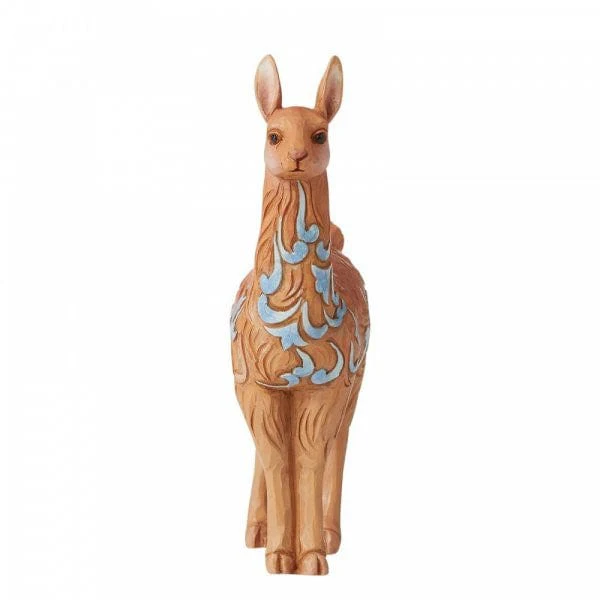 Heartwood Creek Llama Mini Figurine by Jim Shore 6006446 - Image 2