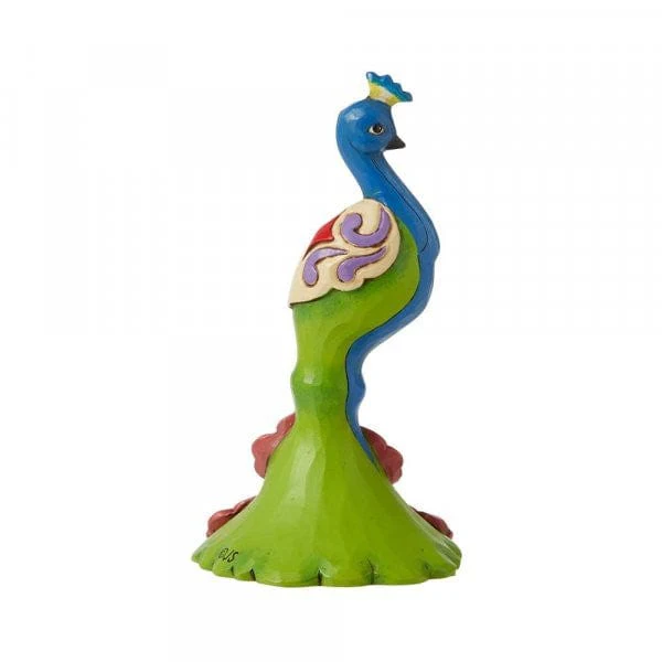 Heartwood Creek Peacock Mini Figurine by Jim Shore 6010566 - Image 3