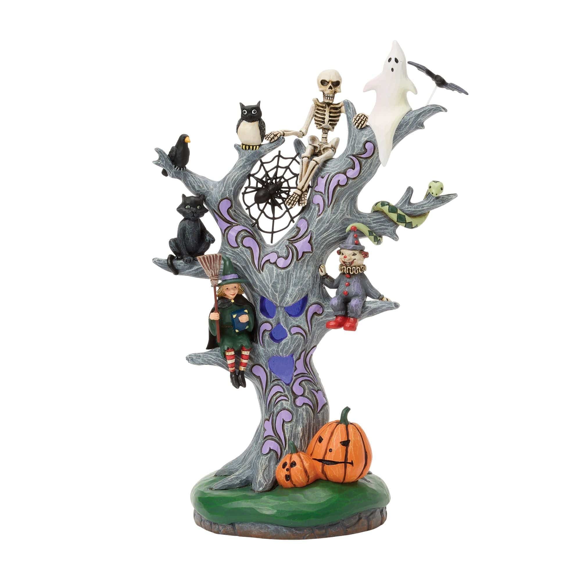 Heartwood Creek Scary LED Tree Figurine By Jim Shore - Image 4