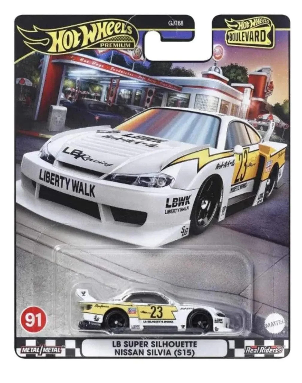 Hot Wheels Boulevard 2024: LB Super Silhouette Nissan Silvia (s15) #91