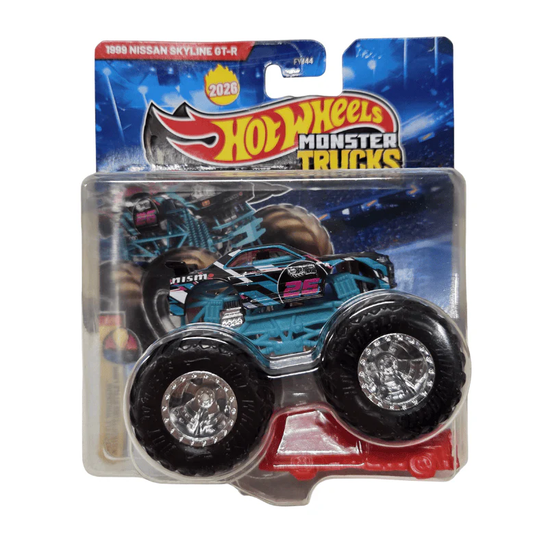 Hot Wheels Monster Trucks 1:64 1999 Nissan Skyline GT-R