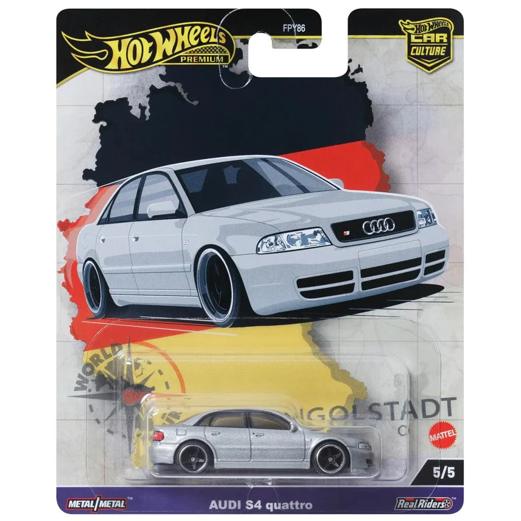 Hot Wheels Premium Car Culture AUDI S4 Quattro