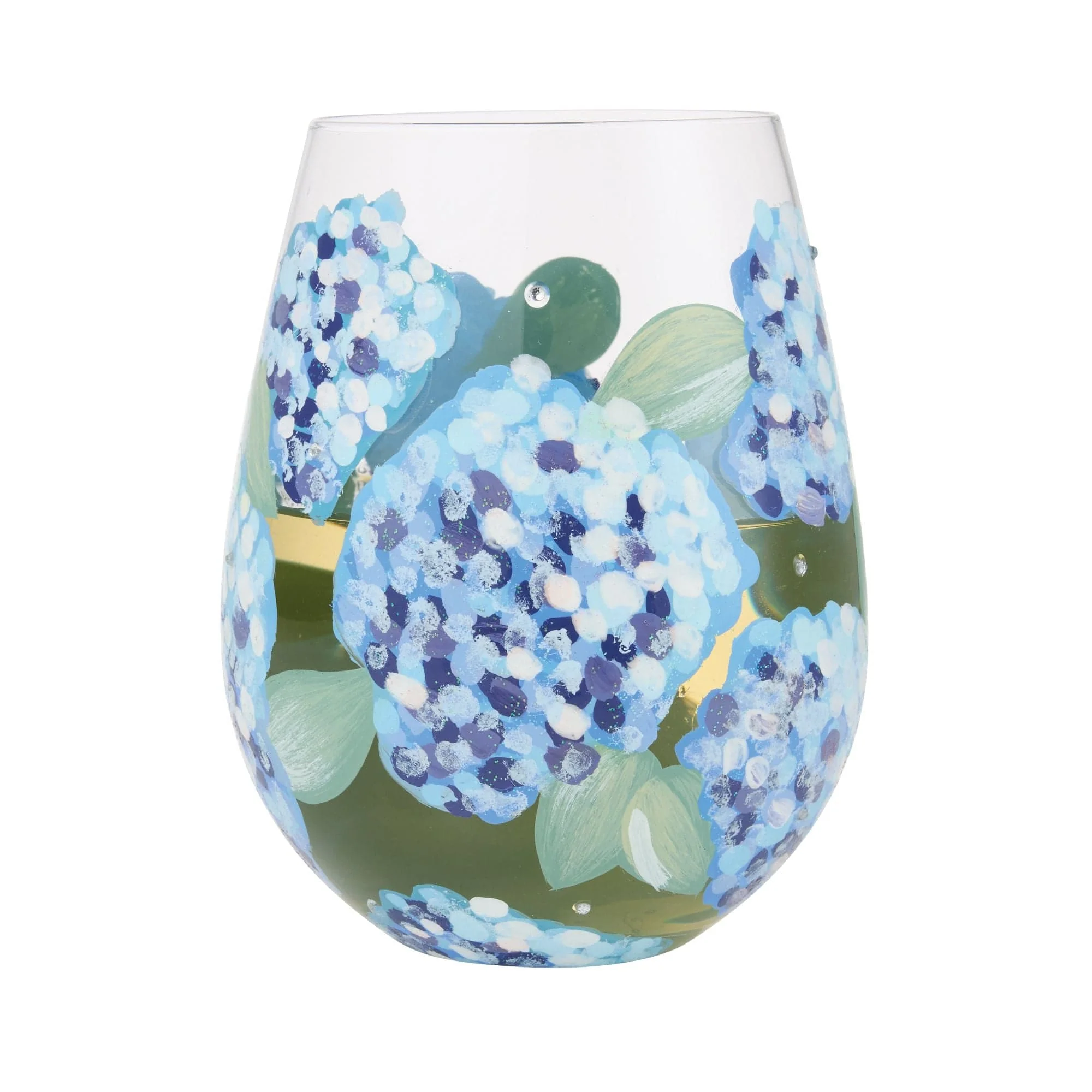 Lolita Hydrangea Stemless Wine Glass - Image 2