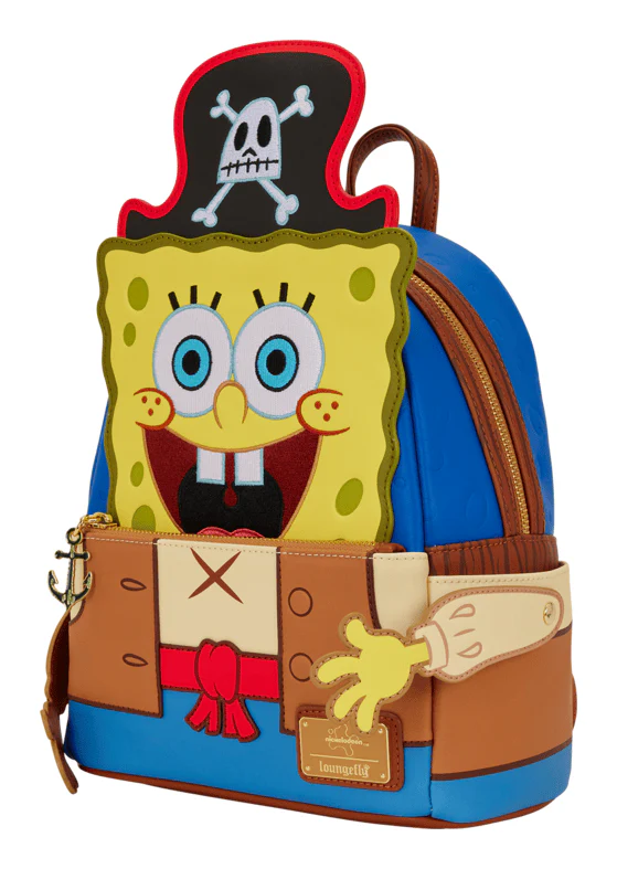 Loungefly Spongebob Squarepants Pirate Mini Backpack - Image 2