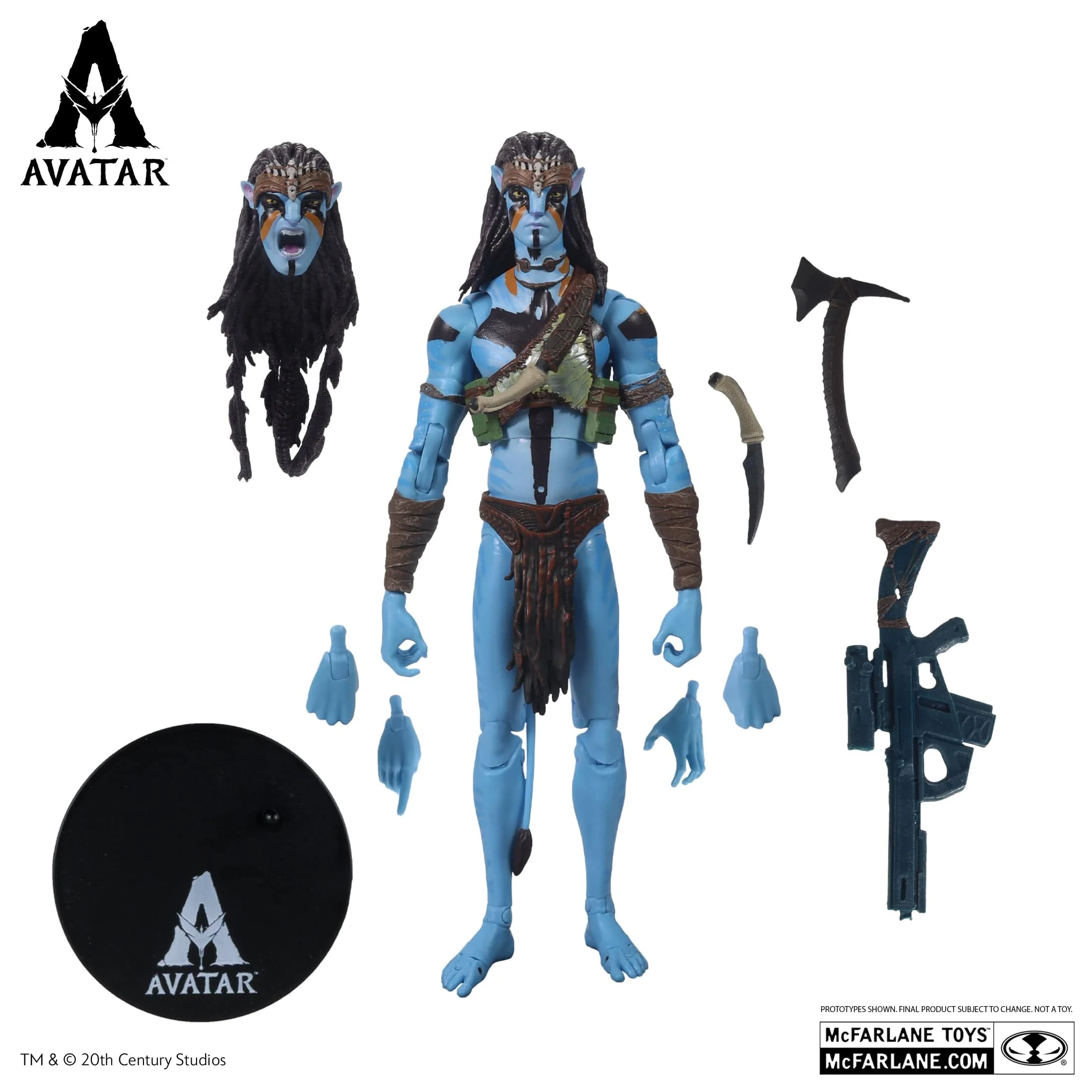McFarlane Toys Avatar Jake Sully Metkayina Final Battle Avatar Fire & Ash - Image 4