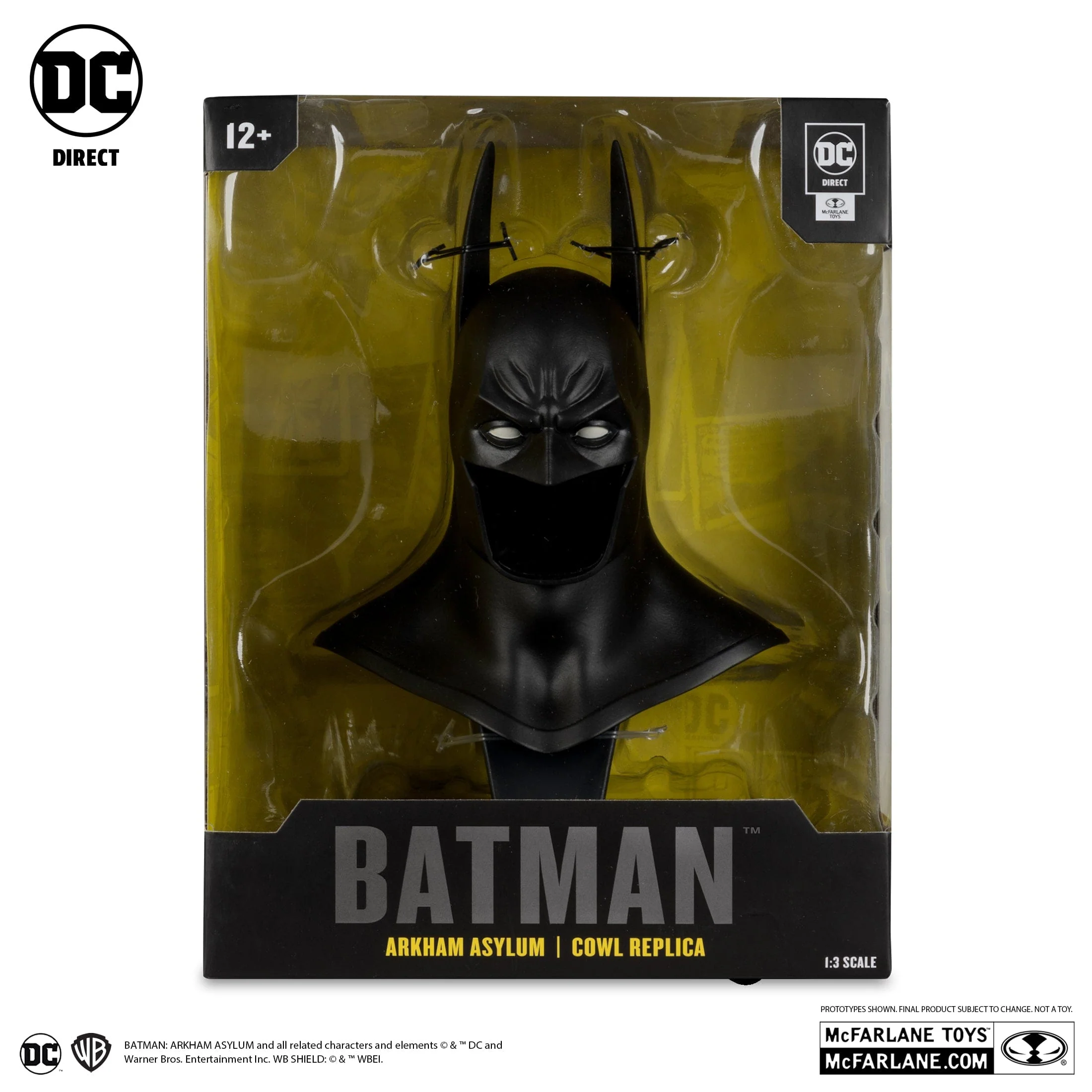 McFarlane Toys DC Direct Batman Arkham Asylum 1:3 Replica Cowl - Image 3
