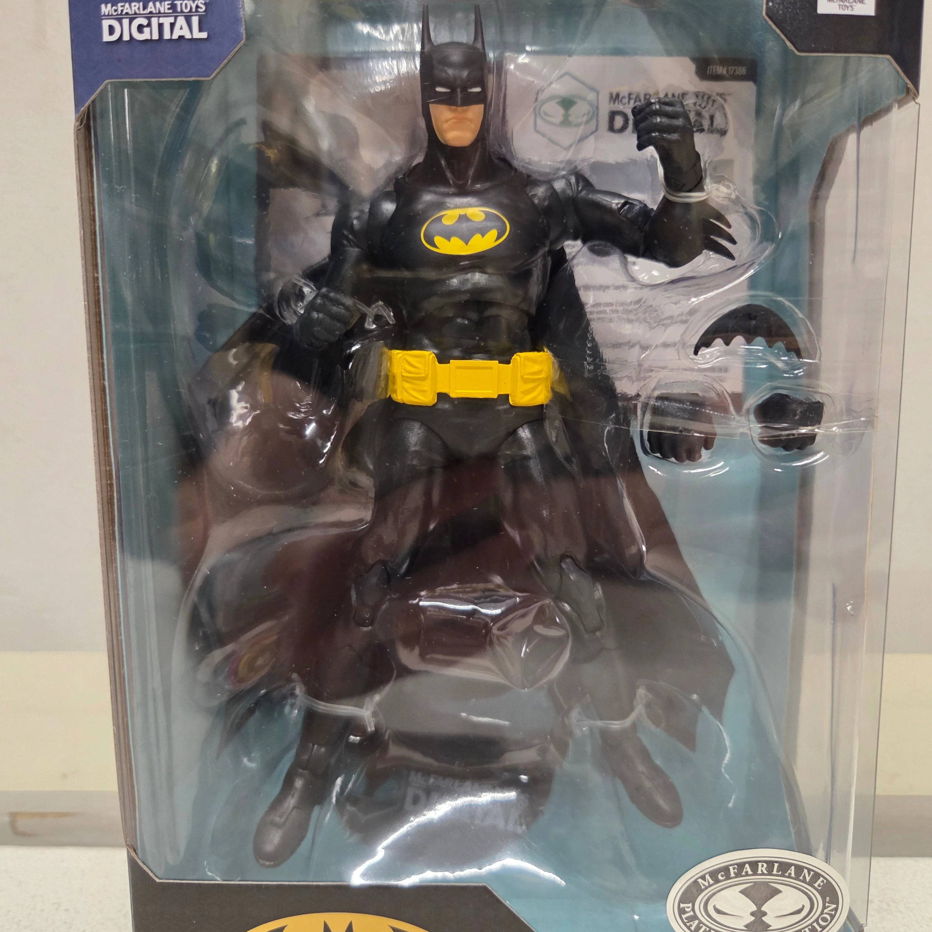 McFarlane Toys DC Direct Batman Figure No Man's Land Digital Platinum Version - Image 2