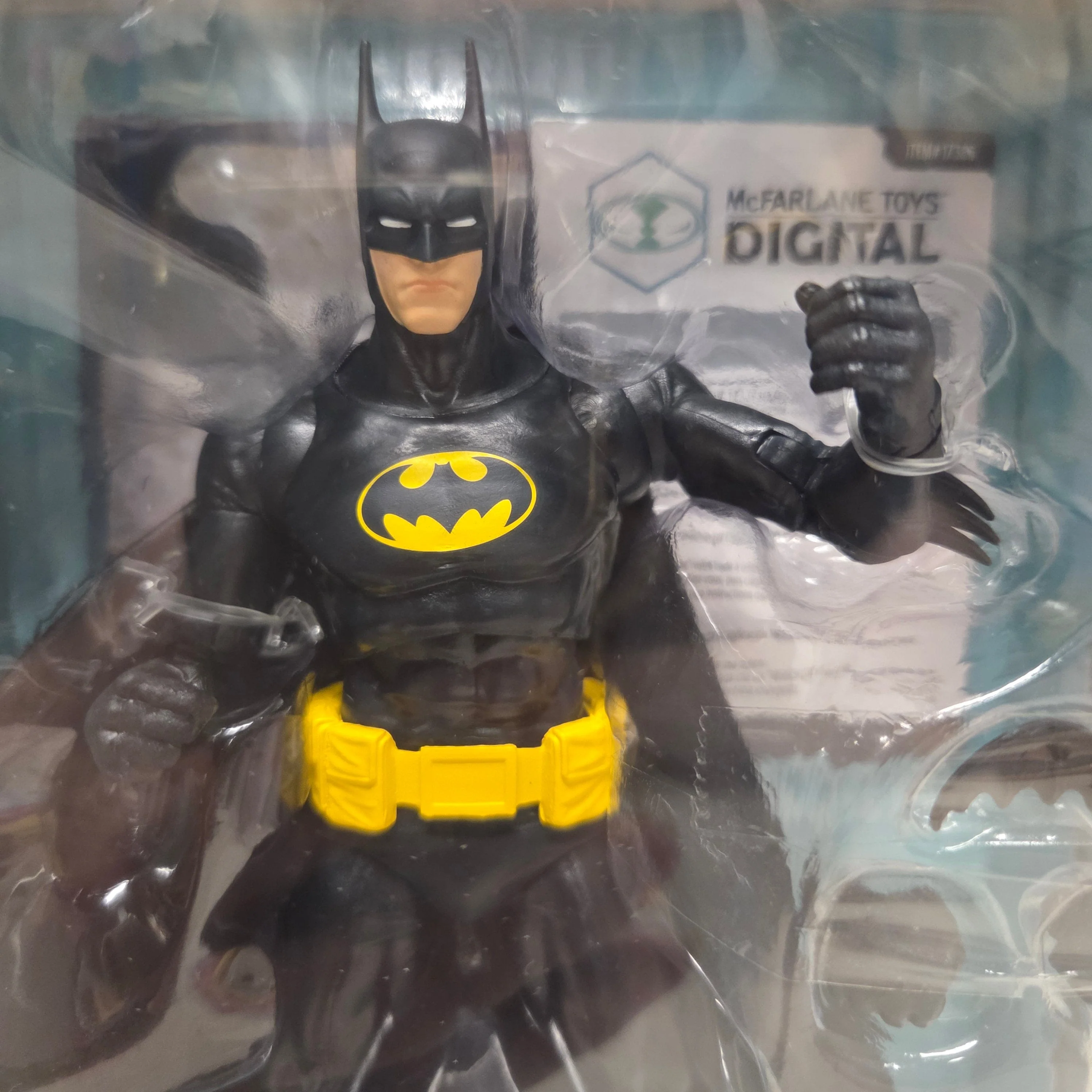 McFarlane Toys DC Direct Batman Figure No Man's Land Digital Platinum Version - Image 3