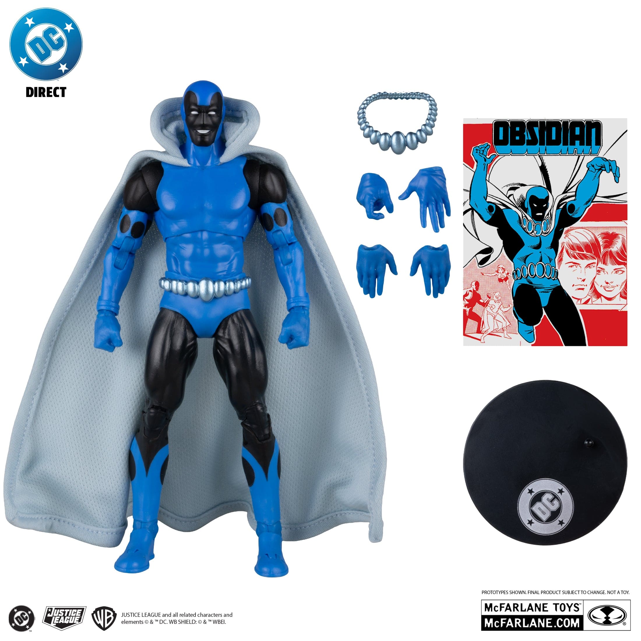 McFarlane Toys DC Direct Obsidian Infinity Inc #16 with Lithograph - Image 3