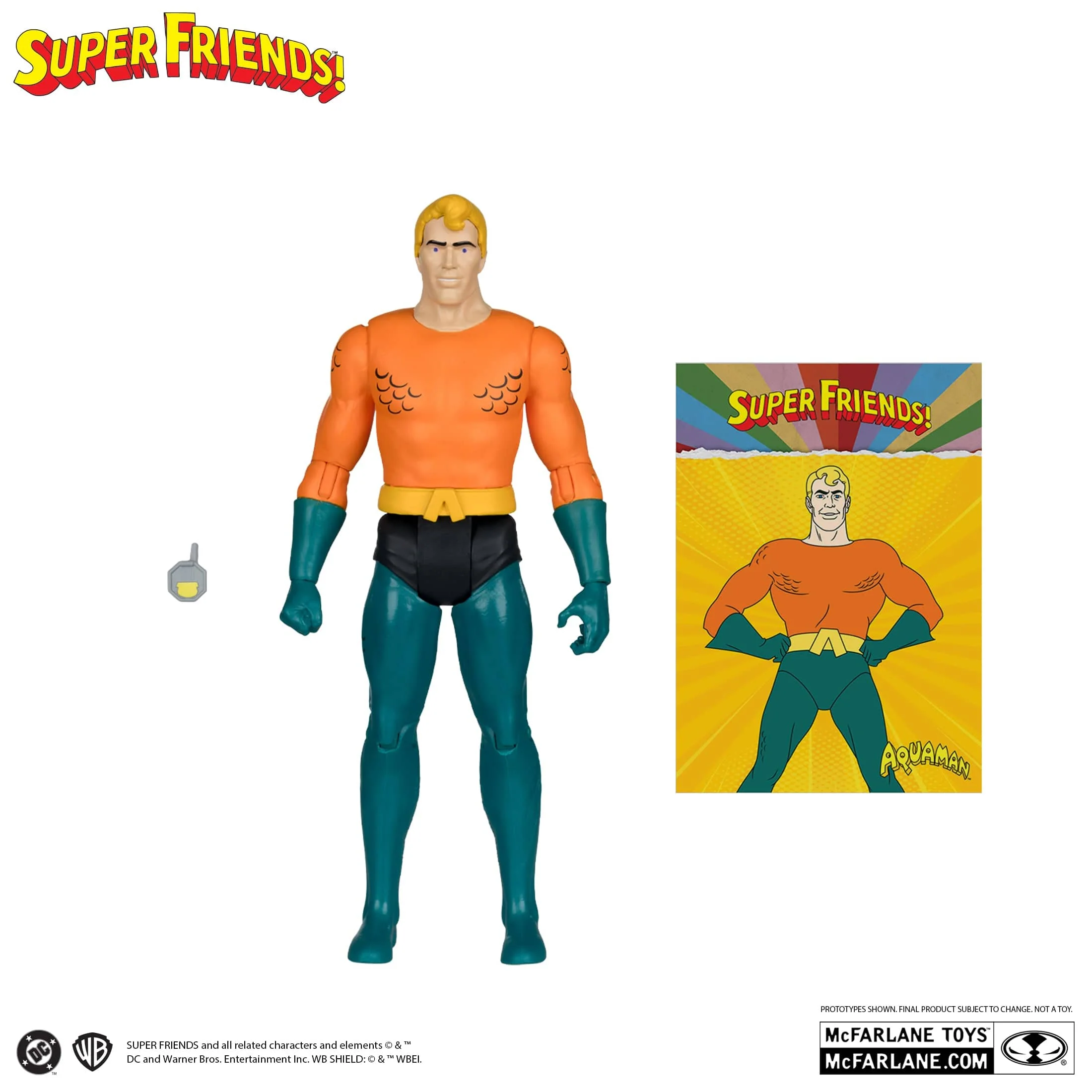 McFarlane Toys DC Direct Retro Aquaman Super Friends Action Figure - Image 4