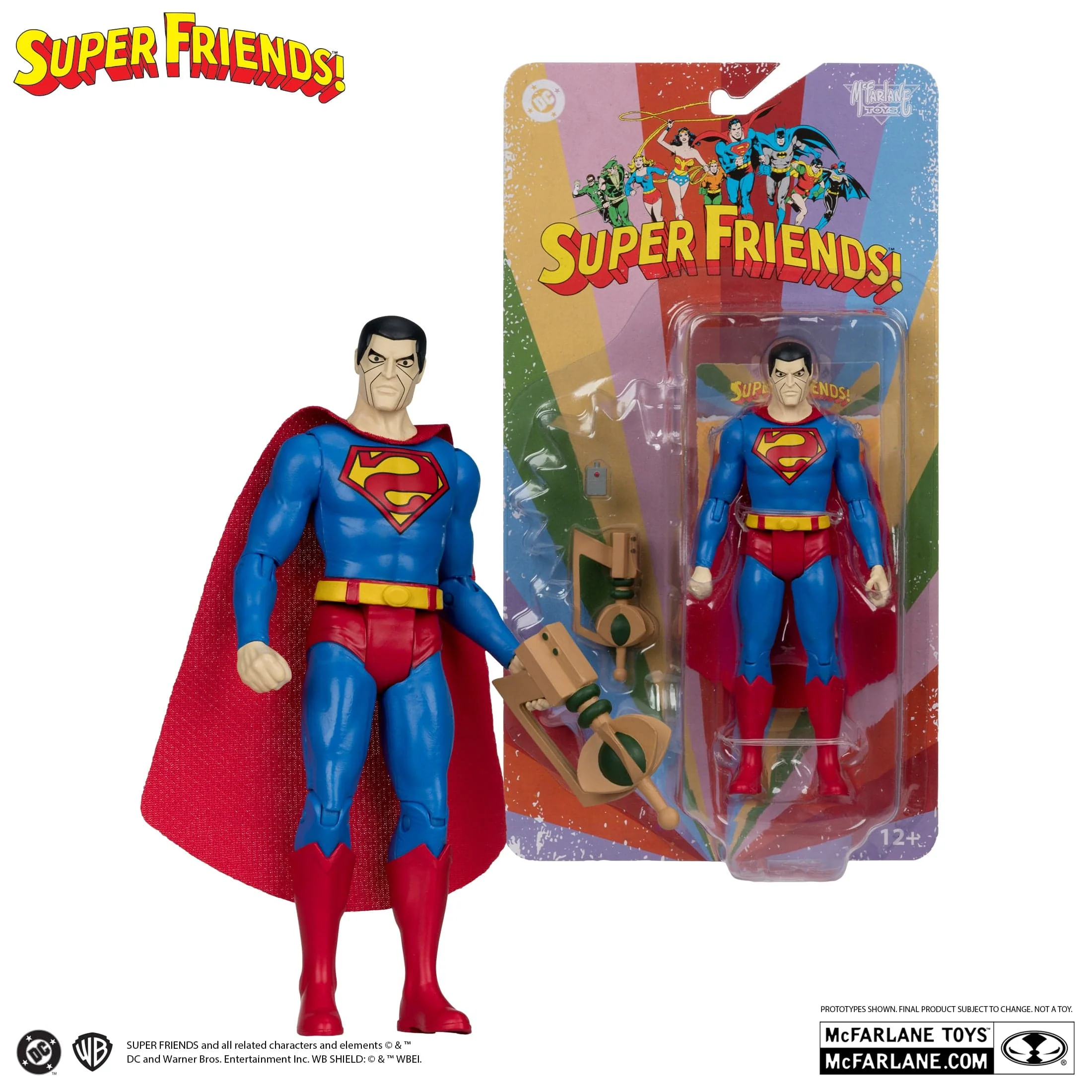McFarlane Toys DC Direct Retro Bizarro Super Friends Action Figure