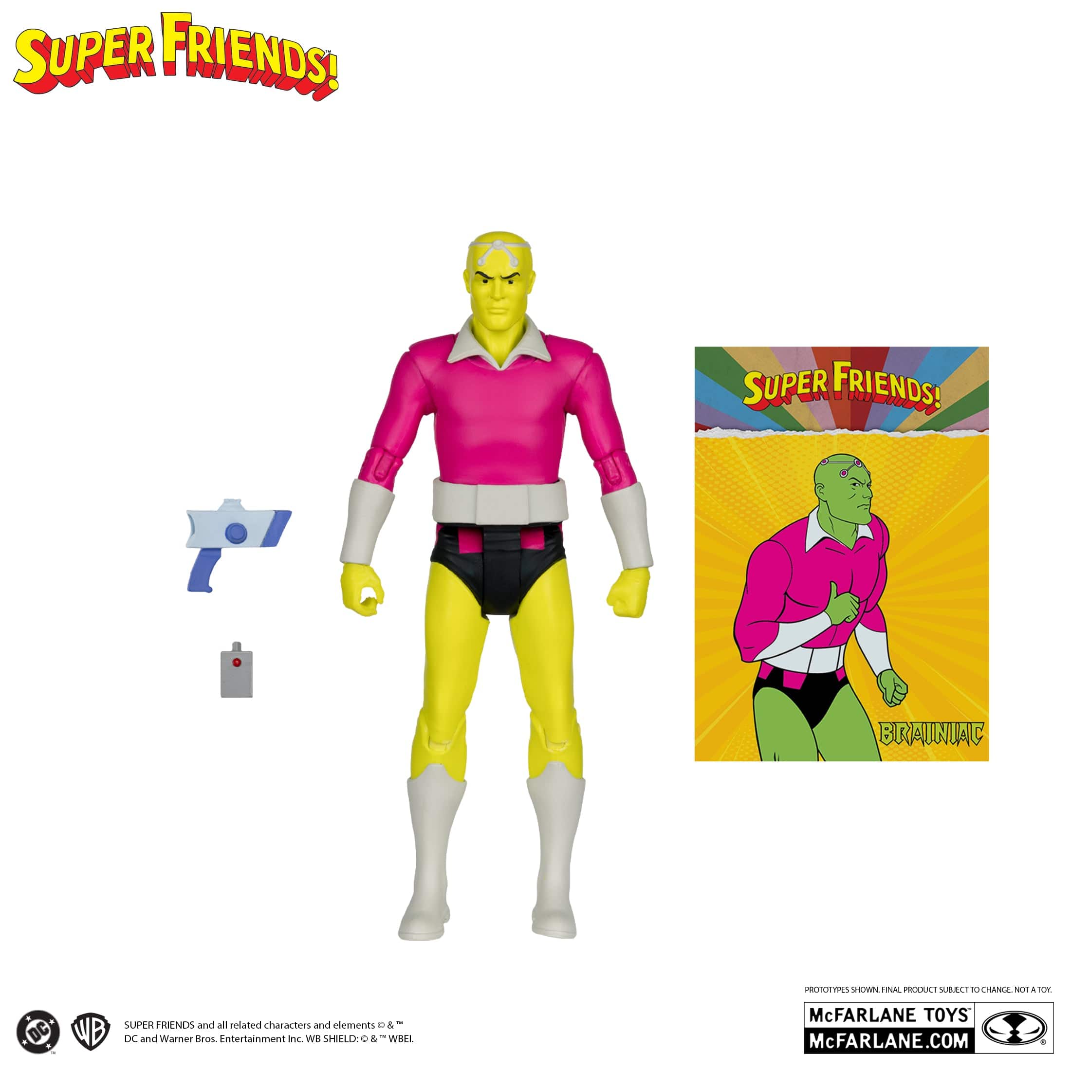 McFarlane Toys DC Direct Retro Brainiac Super Friends Action Figure - Image 4
