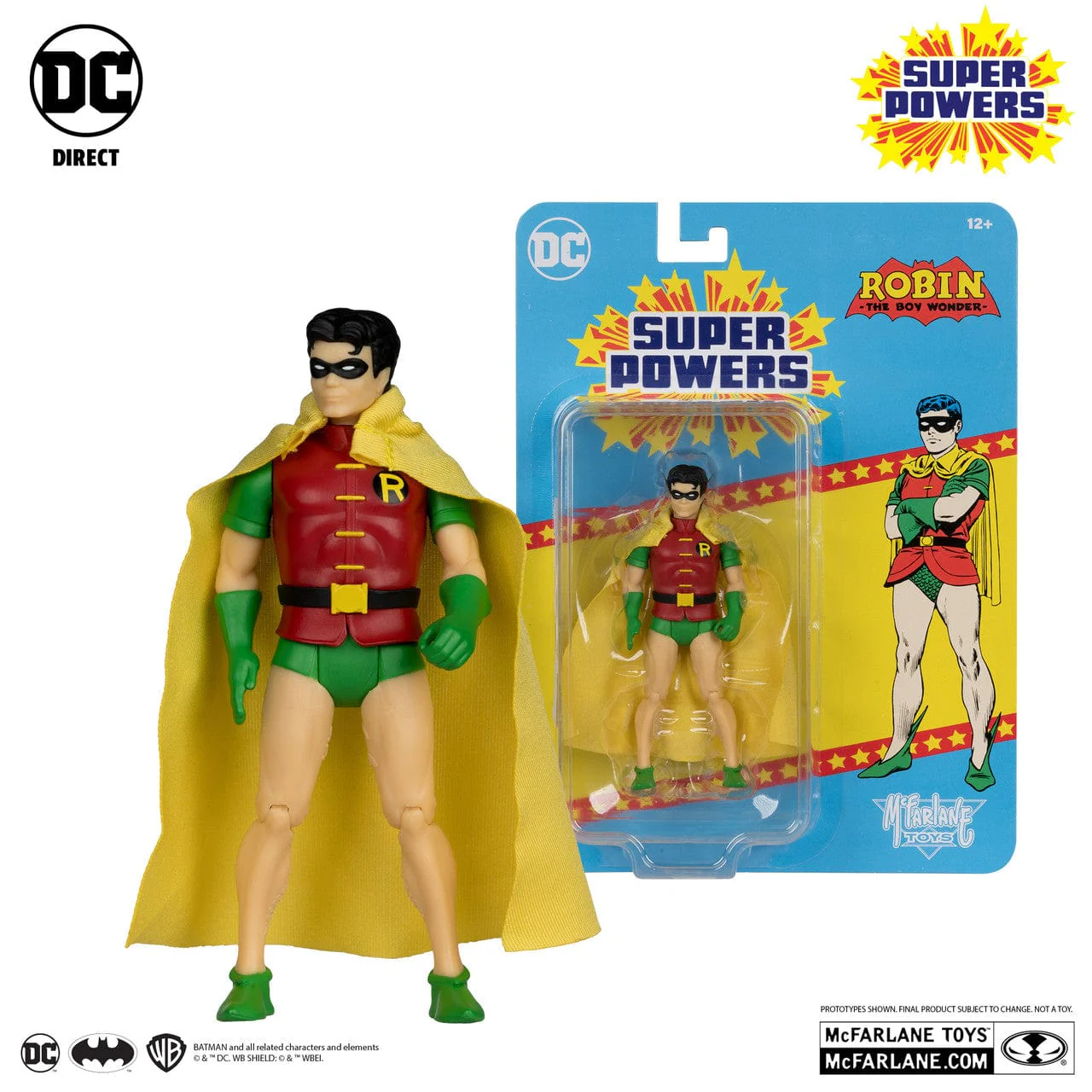 McFarlane Toys DC Direct Robin Jason Todd Figure Super Powers