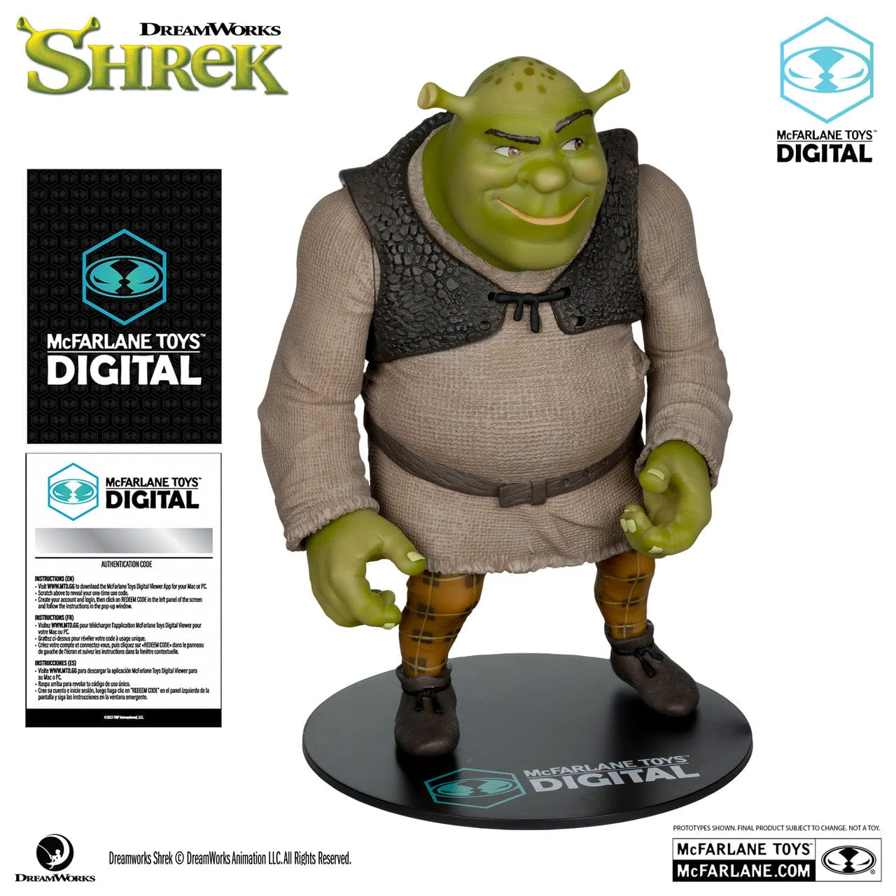 McFarlane Toys DC Direct Shrek Figure DC Digital - Image 2