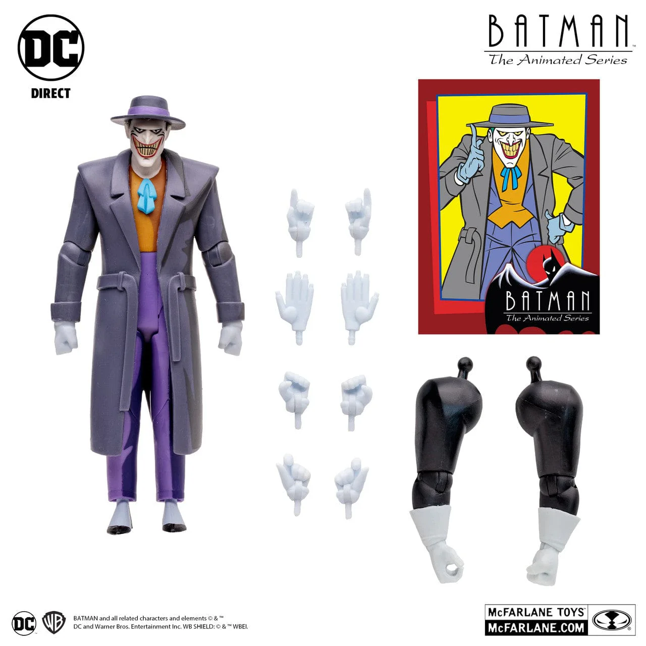 McFarlane Toys DC Direct The Joker Figure Animated Series - Image 3