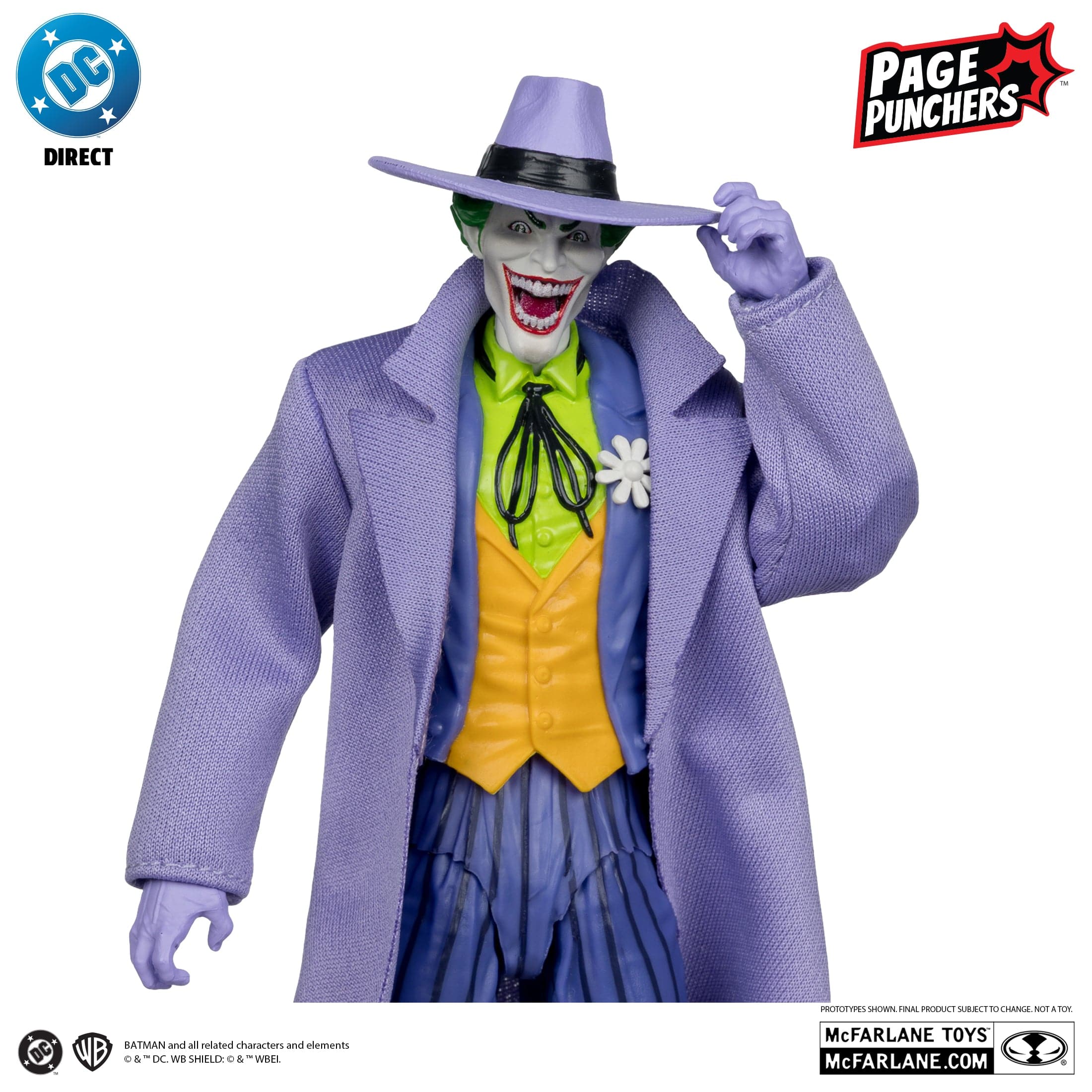 McFarlane Toys DC Direct The Joker Crisis on Infinite Earths Page Puncher - Image 3